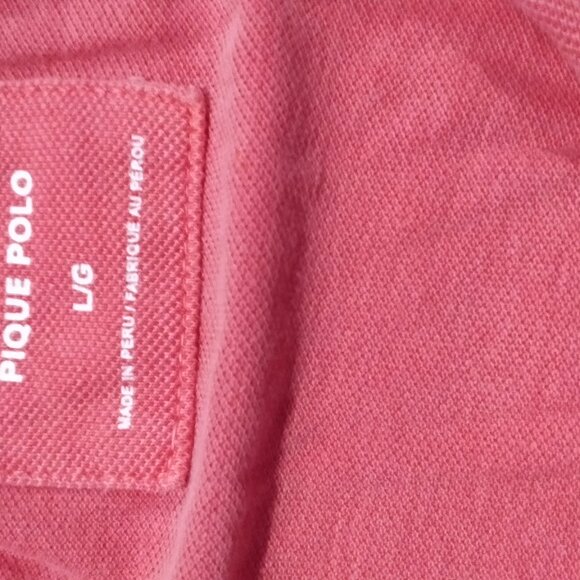 Mens Express Pique Polo in Pink - Picture 2 of 4